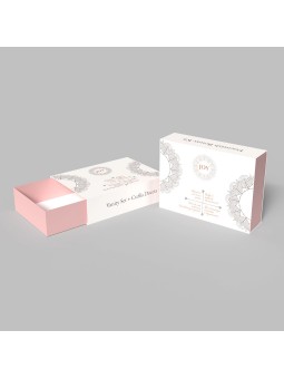 200 pz - Trousse cartoncino con vanity e cuffia eco - LINEA JOY