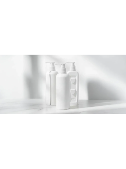 DOSATORE 300ml SEMICILINDRICO BIANCO